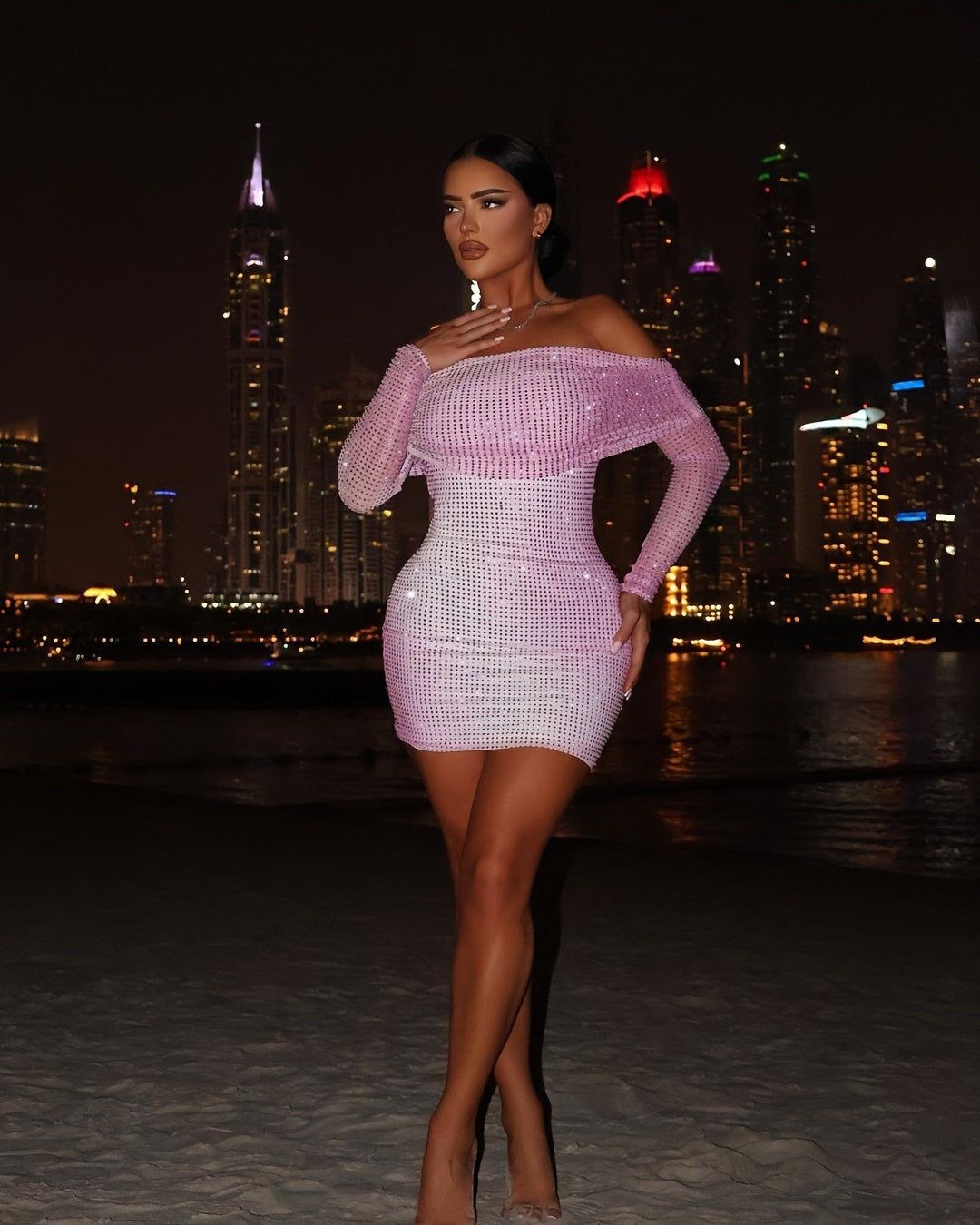 AMAFI BODYCON DRESS