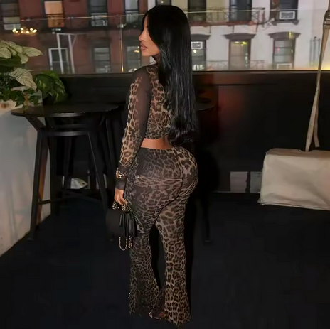LEOPARD PRINT SET