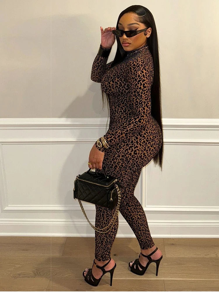 LEOPARD BABY JUMPSUIT