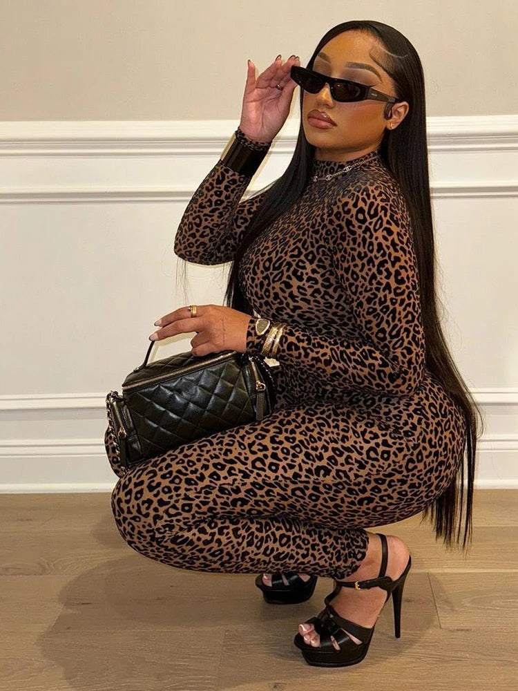 LEOPARD BABY JUMPSUIT