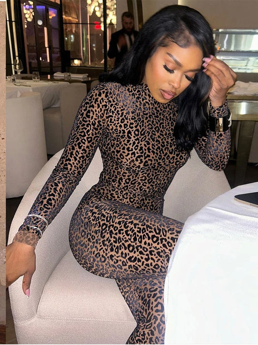 LEOPARD BABY JUMPSUIT