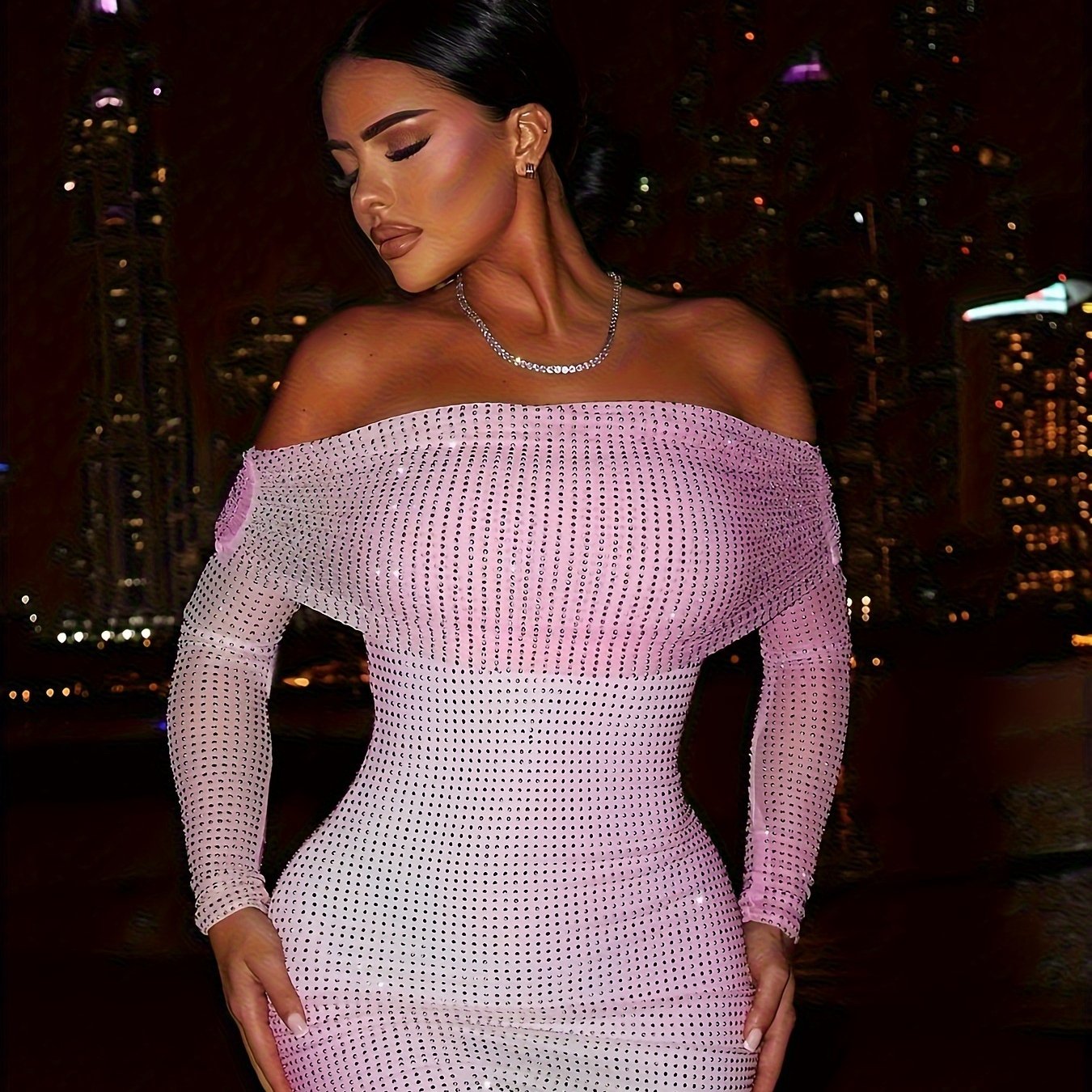AMAFI BODYCON DRESS